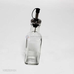 Wholesale clear glass oil bottle soy bottle