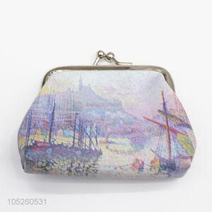 Fashion Beautiful Landscape Printed Funny Coin Purse