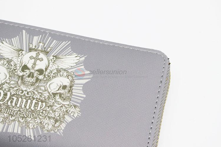 Punk Style Soft PU Leather Women Clutch Custom Ladies Wallet