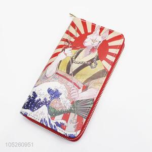 New Arrival Lady Cartoon Rabbit Pattern Wallet Woman Wallet