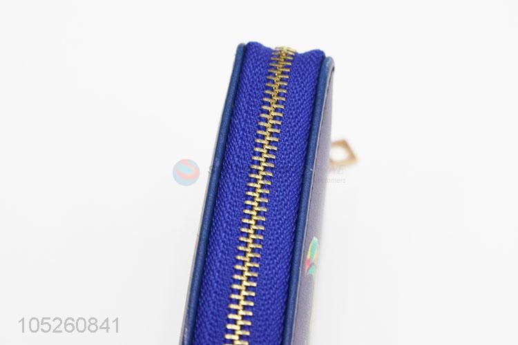 Vintage Bird Designer Printed PU Leather Long Wallet for Women