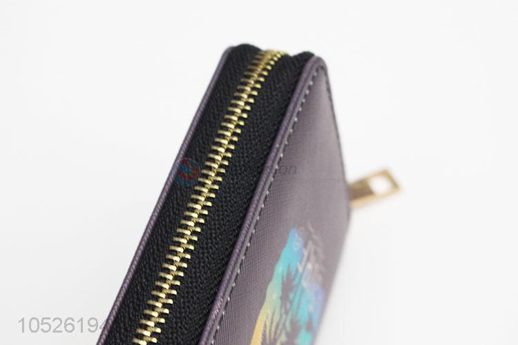 Fashion Style Pineapple Printed Clutch Wallet Long Card Case Wallet