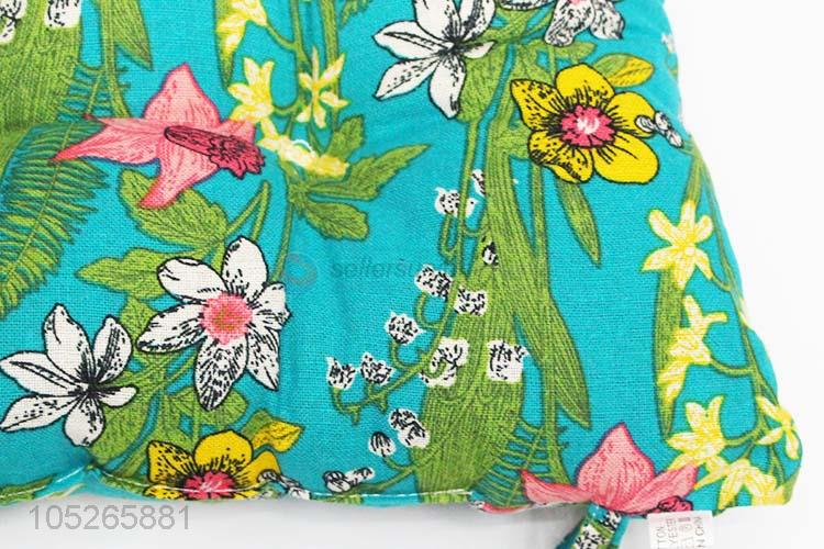 Colorful Flower Pattern Square Cushion/Pillow