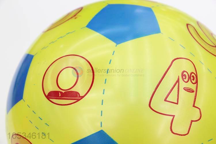 Factory Supply Numbers Printed Pvc Beach Ball Toys for Kids