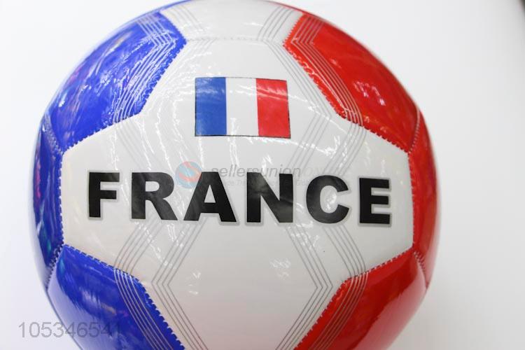 Factory Wholesale France Flag Pattern Footballs