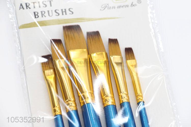 Bottom Price 6pcs Watercolor Drawing Paintbrush Art Supplies