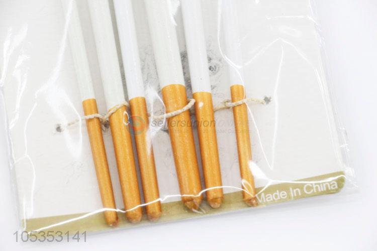 China Wholesale 6pcs Watercolor Oil Painting Artists Brushes