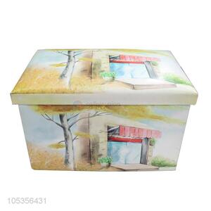 Wholesale Factory Supply Multifunction Toy Folding Storage Stool