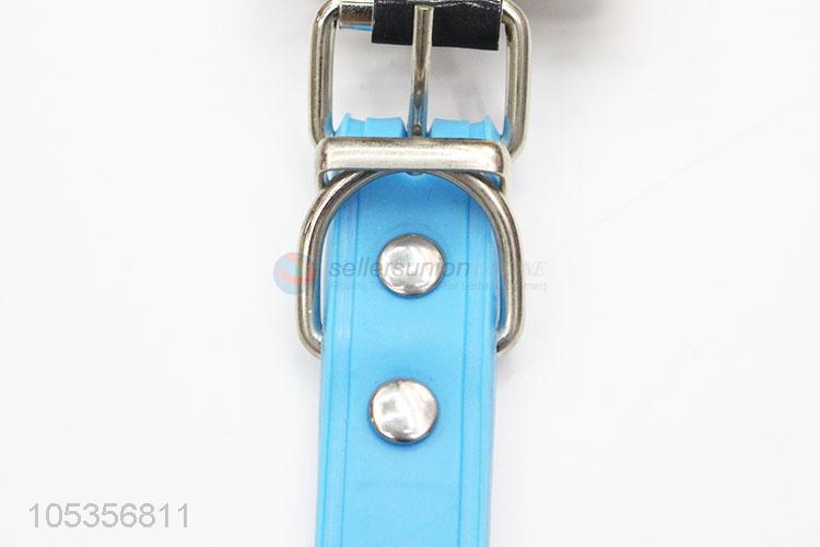 High Quality Colorful Dog Necklace PU Leather Pet Collar