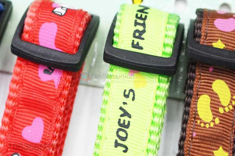 Custom Pet Applique Collar Personalized Dog Collars