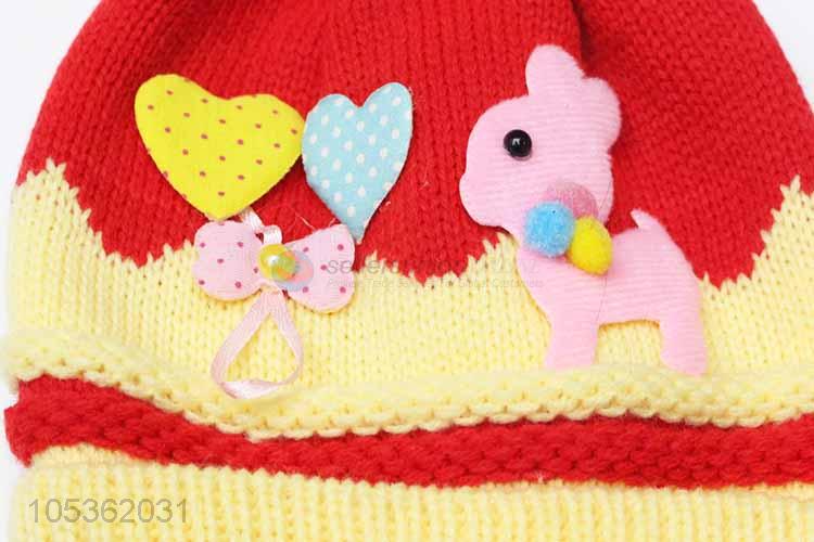 Hot Selling Cute Cap Children Knitting Cap