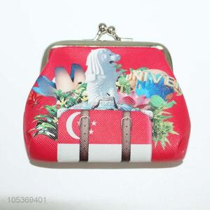 Bottom Prices Cartoon Printed Small Wallet Coin Purse for Girls