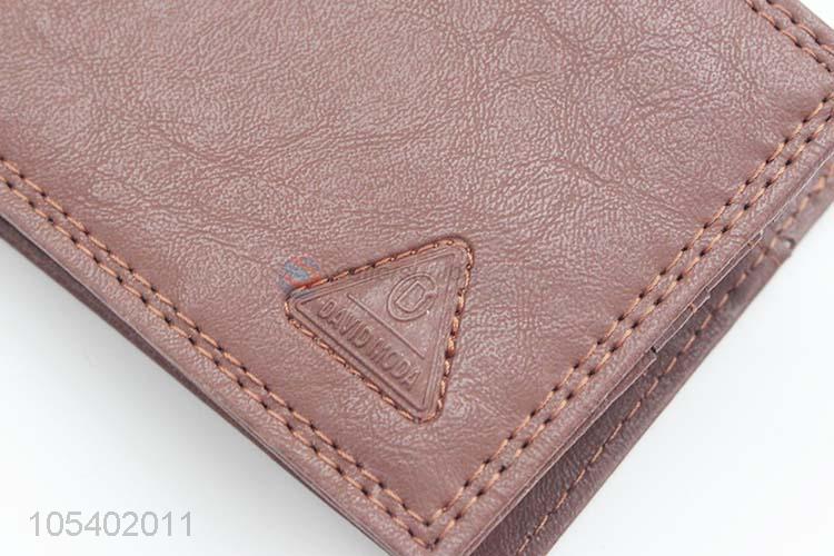 Best Selling Leather Wallet Short Card Holder For Man