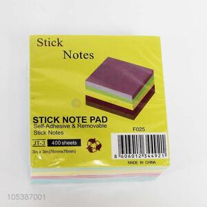 China supplier 400pcs paper sticky note pad