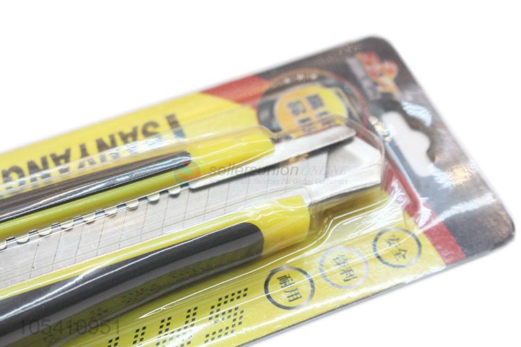 Wholesale custom art knife plastic handle snap off cutter box cutter