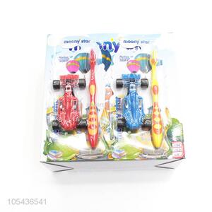 Best Selling Colorful Toothbrush With Toy Race Car