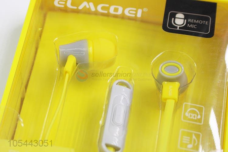 Unique Design  Smart Super Bass Phone Wired Earphone