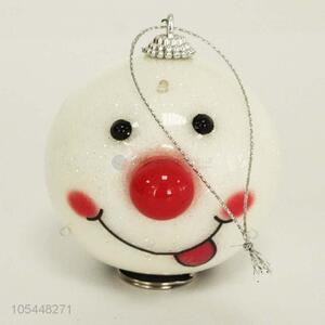 Factory directly sell  Christmas foam ball Christmas tree ornament with 3 lights