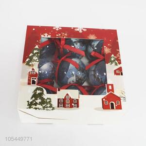 Custom 9 Pieces Christmas Ball Cheap Christmas Ornament