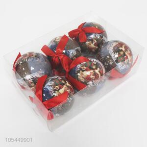 Custom 6 Pieces Christmas Ball Best Christmas Ornament