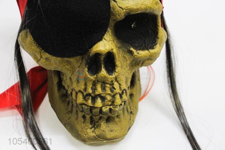 Good quality Halloween decoration pirate skull head