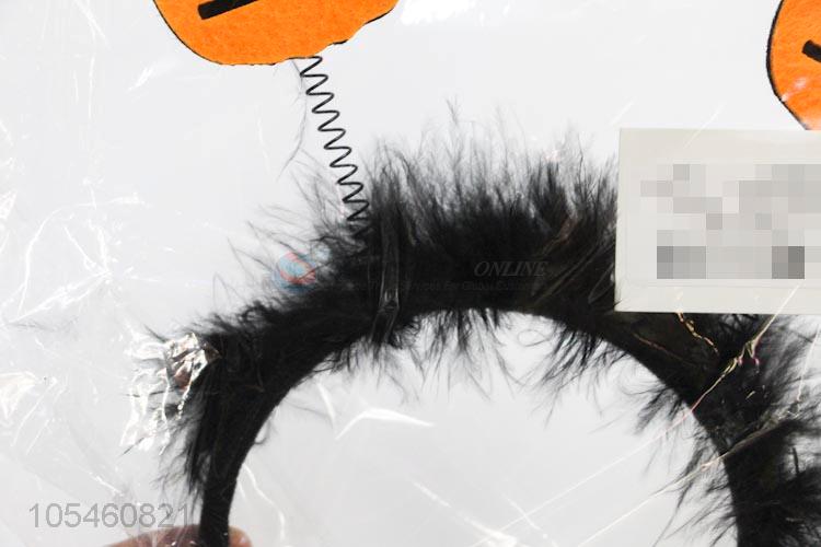 Bottom price Halloween supplies pumpkin hair clasp