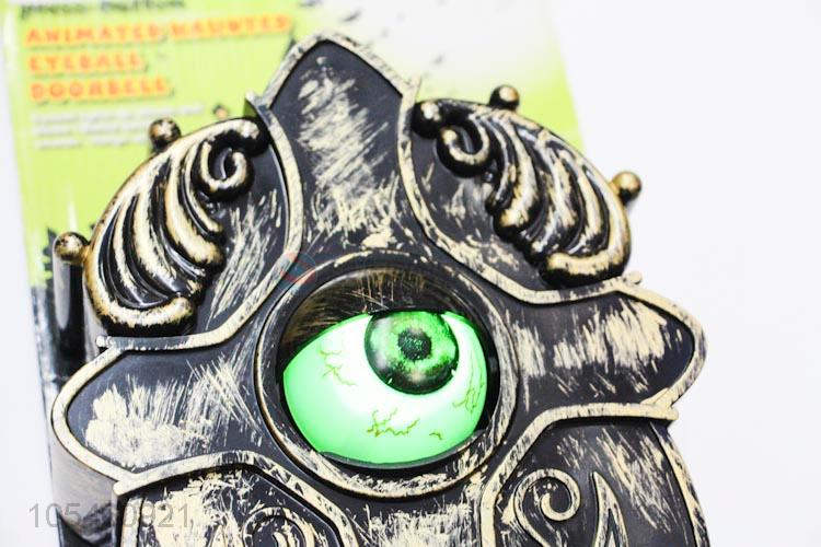 Hot selling Halloween supplies plastic door bell with light, sound