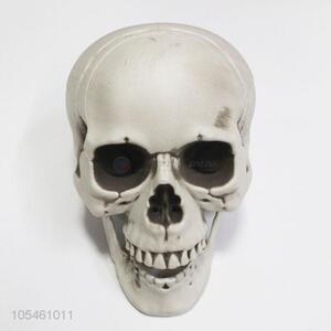 Manufacturer custom Halloween decoration plastic skull head