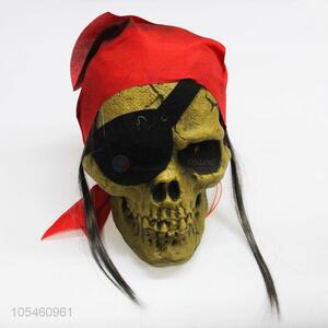 Good quality Halloween decoration pirate skull head