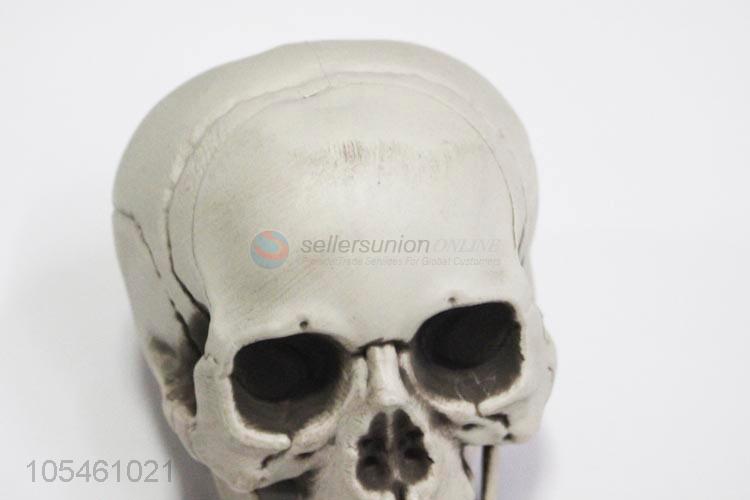 Low price Halloween decoration plastic skull head