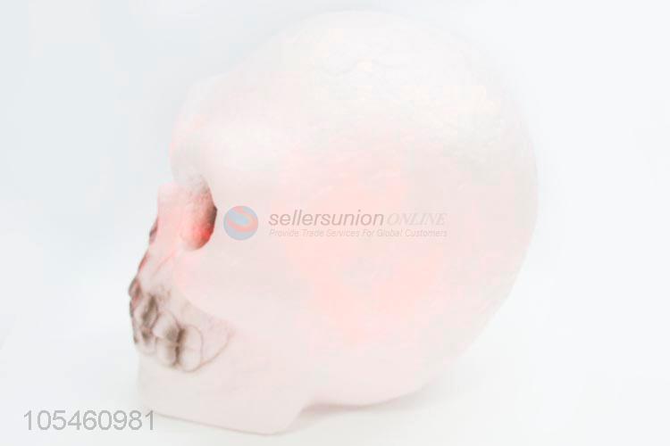 New design Halloween decoration skull head with light