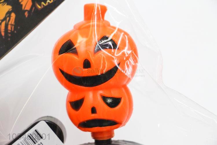 Superior quality Halloween supplies pumpkin hair clasp with light