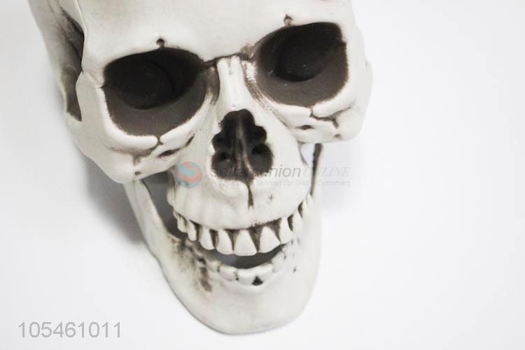 Manufacturer custom Halloween decoration plastic skull head