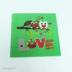 Top quanlity owl pattern chopping board