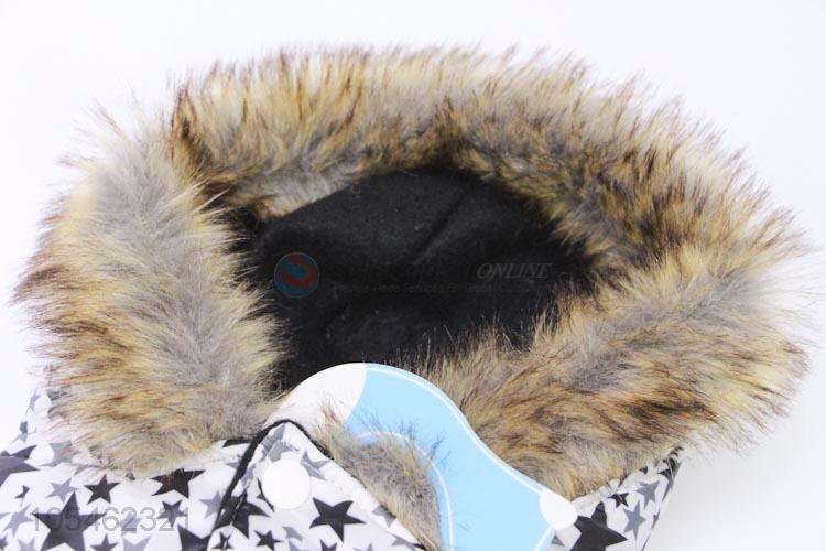 High sales star printed winter pet apparel dog clothes