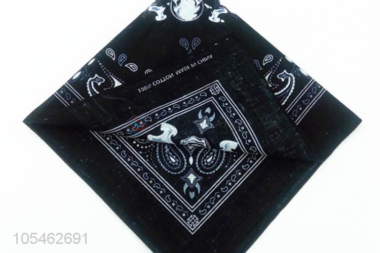 Factory customized headwear square head kerchief