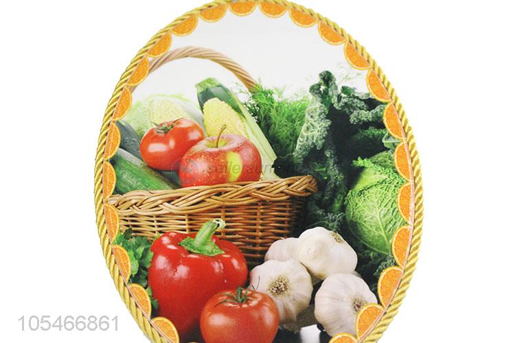 Delicate Design Oval Placemat Fashion Table Mat