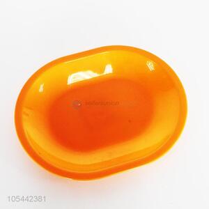 Wholesale custom orange plastic plate/dish