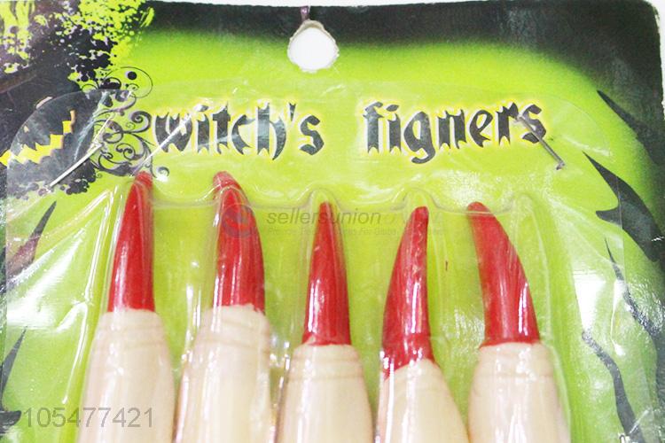 Good quality Halloween supplies witch's fingers toy