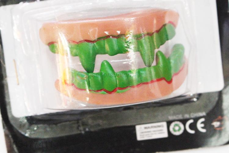 Wholesale cheap Halloween supplies artificial teeth toy