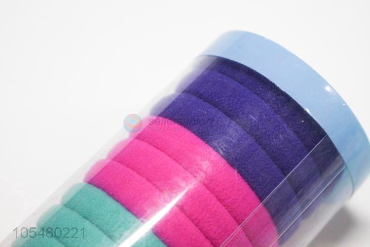 Factory Price PVC Box Packing Hair Ring Set Elastic Bands