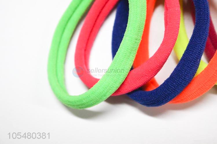 Hottest Professional Hair Ring Set Candy Color Elastic Bands