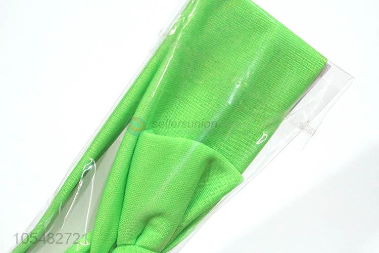 Wholesale cheap bright green hair band/headband