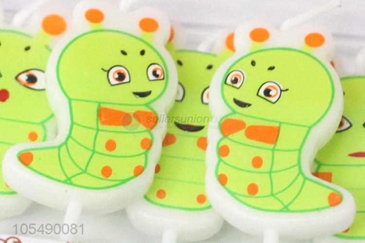 Cheap and High Quality Cartoon Caterpillar Funny Cake Candles