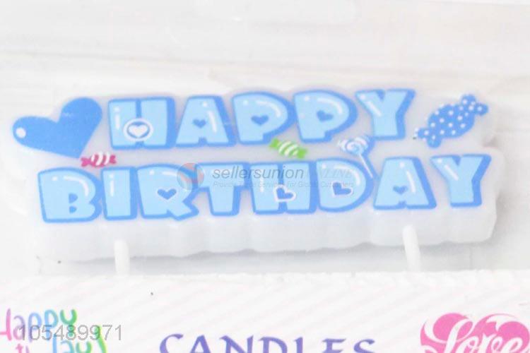 Unique Design Happy Birthday Candles Party Decoration