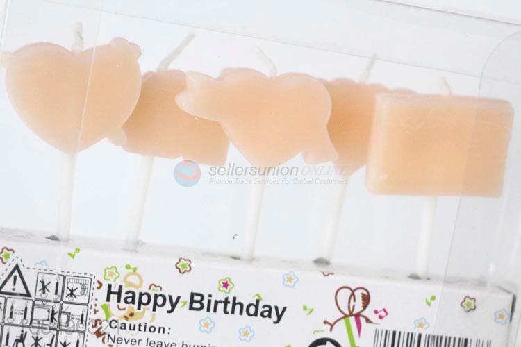 Cheap Professional Romantic Happy Birthday Candle Love Heart Sticks