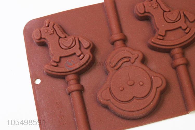 Wholesale Price Silicone Lollipop Mold DIY Chocolate Mold