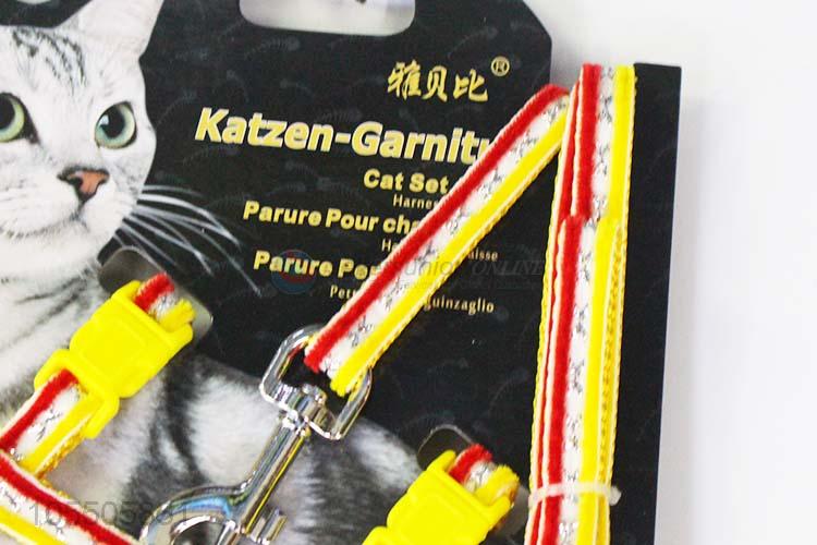 Best Quality Cat Harness Collar Lead Leash Traction Safety Rope