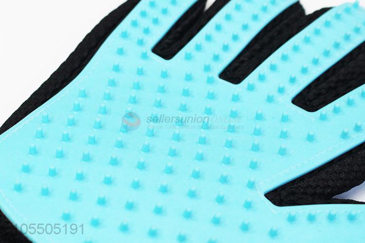 Wholesale Unique Design Cat Grooming Gloves Dog Hair Remover Gentle Deshedding Brush Comb Tool Pet Massage Mitt