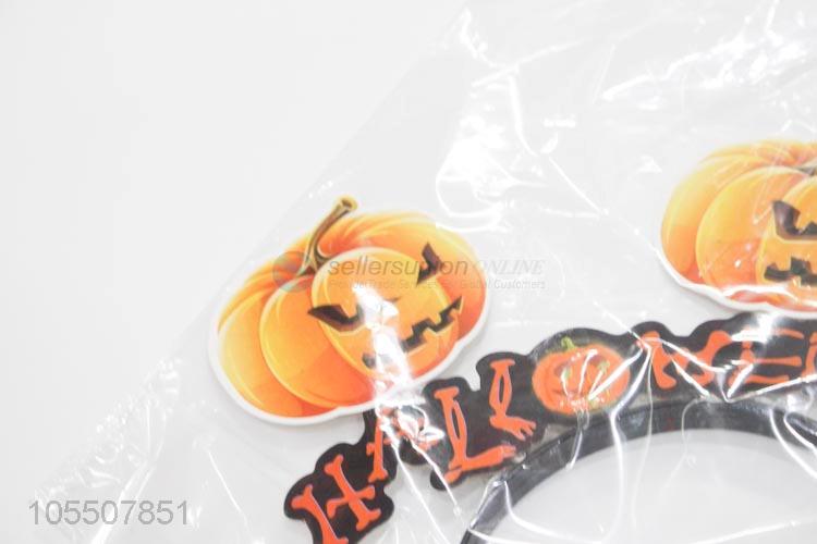 Wholesale Halloween Pumpkin Hair Hoop Hair Clasp